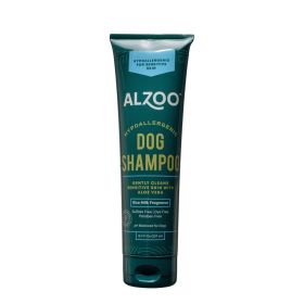 ALZOO Hypoallergenic Plant-Based Dog Shampoo with Rice Milk Fragrance - 8oz