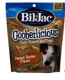 Bil-Jac Treats for Dogs, Soft, Peanut Butter Flavor
