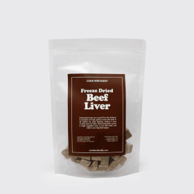 Premium Freeze-Dried Beef Liver Dog Treats - 4oz Natural Nutrition