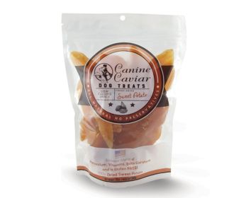 Canine Caviar Natural Dried Sweet Potatoes - Healthy Rawhide Alternative (Color: Dry, Size-Pack Of: 0.75-20 / Case)