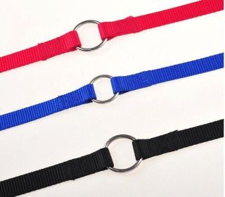 Double Trouble Dog Leash Coupler - Walk Two Dogs With Ease! (Color: Black, size: S)