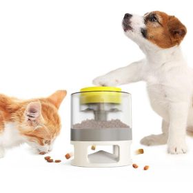 Interactive Food Dispenser Toy For Dogs - Slow Feeder And Entertainment For Your Furry Friend (Color: C White)