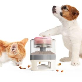 Interactive Food Dispenser Toy For Dogs - Slow Feeder And Entertainment For Your Furry Friend (Color: A White)