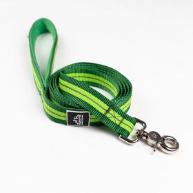 Appalachian Kiwi Green 6ft Flat Dog Leash - Small (Color: Kiwi Green Flat, Size-Pack Of: Medium 3/4In. Wide By 6Ft. Long-1)
