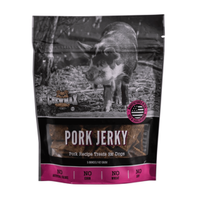 Gourmet Pork Jerky Dog Treats (Quantity: Case- 8, Pack Of: 1)