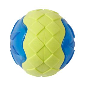 Glowing Audible Dog Toy Ball - Floatable, Teeth-Grinding Pet Toy (Color: Green)