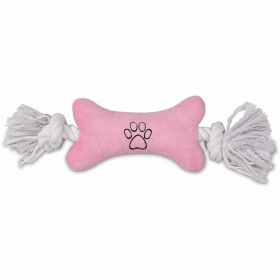 ZA Tiny Tugger - 7-Inch Blue Dog Toy (Pack Of: 1, Color: Pink)