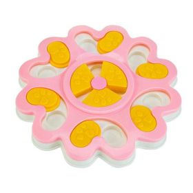 Interactive Dog Treat Puzzle Bowl - Engage, Train, And Challenge Your Pup! (Color: Red)