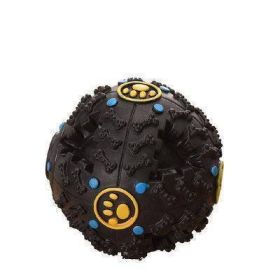 Interactive Pet Treat Dispenser Toy: Engage, Train, And Delight Your Dog! (Color: Black, size: small)