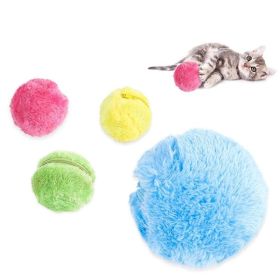Interactive Plush Electric Pet Toy Ball - The Ultimate Playtime Companion For Cats And Dogs (Color: Photo Color)