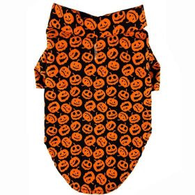 Halloween Camp Shirts (Color: Halloween Jack-o-Lanterns, size: X-Large)